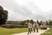 Slvnostn ceremonil vojenskej prsahy v Banskej Bystrici