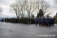 Vojensk prsaha absolventov zkladnho vojenskho vcviku v Liptovskom Mikuli