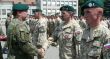 Slvnostn privtanie vojakov z ISAF