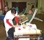 Darovanie krvi v Prpore vcviku